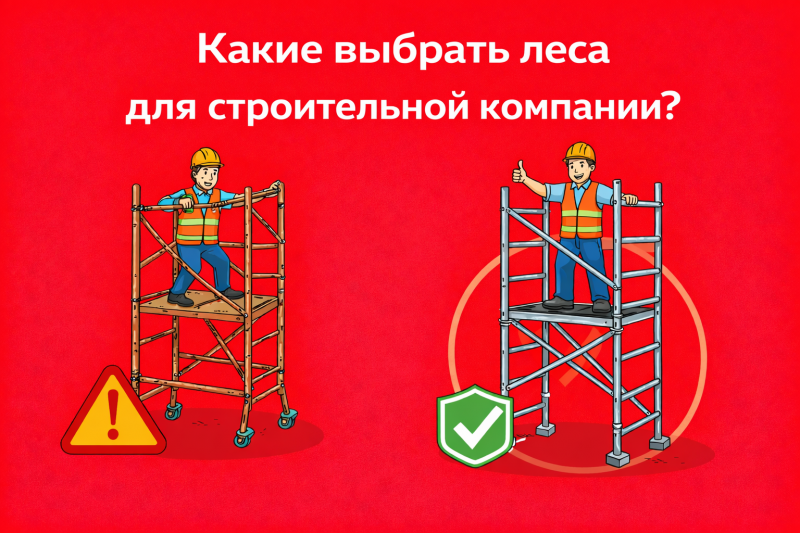 Какие выбрать леса для строительной компании?