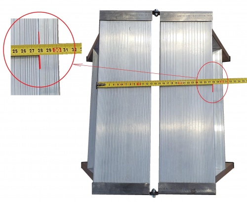 Стремянка индустриальная двухсторонняя серии Т342хх