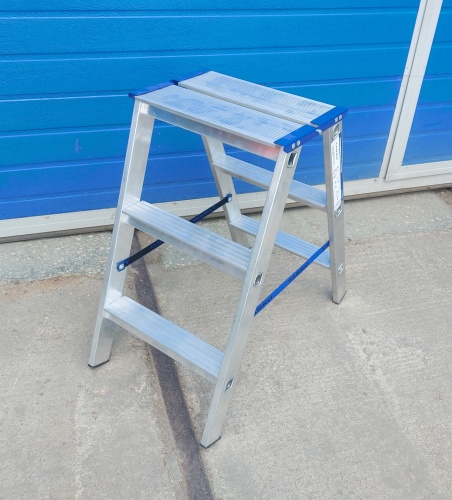 Стремянка индустриальная двухсторонняя серии Т342хх